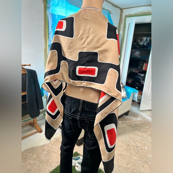 Michele Morgan Silk scarf, made in Paris, - Picture 4 of 6